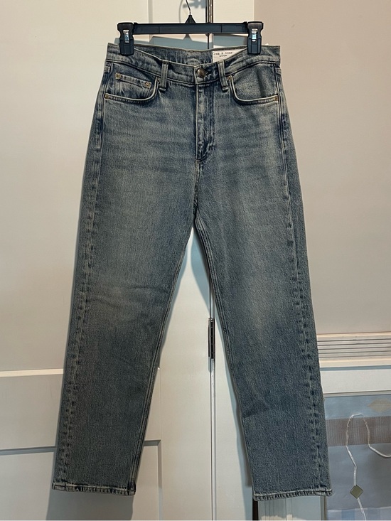 rag & bone Denim - rag & bone Harlow Mid-Rise Ankle Straight Jeans